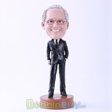 Picture of Black Suit Boss Bobblehead