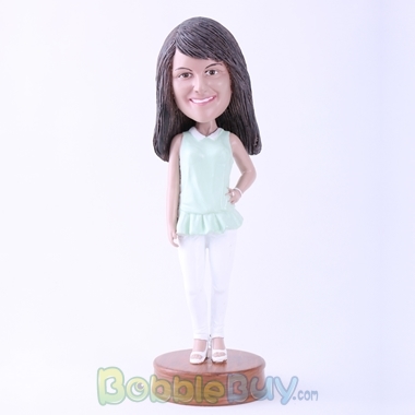 Picture of Casual Lady Standing Bobblehead