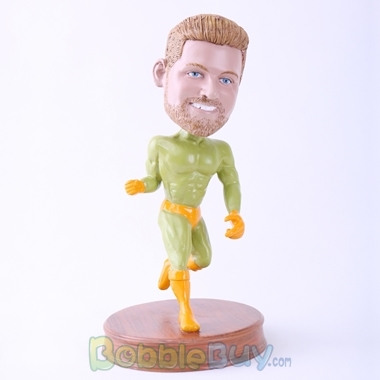 Picture of Green Skin Muscle Man Bobblehead
