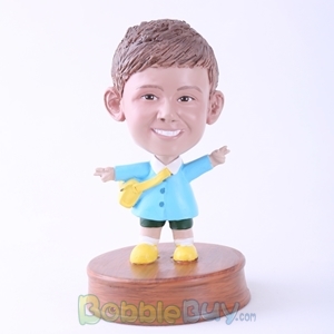 Picture of Happy Little Boy Bobblehead