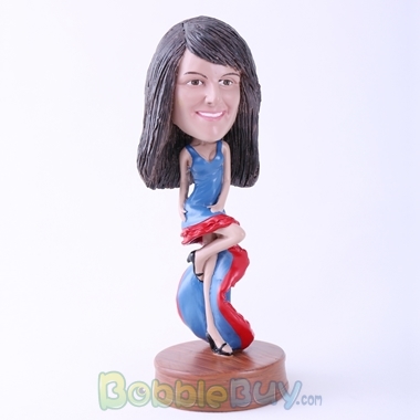 Picture of Lady in Long Dress Bobblehead