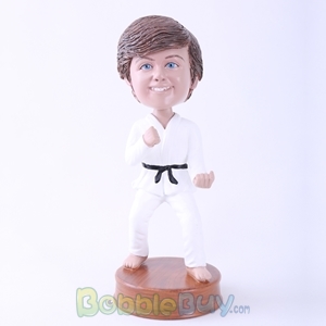 Picture of Male Karate Bobblehead