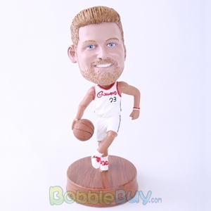 Picture of Man Playing Basketball Bobblehead