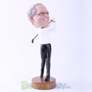 Picture of Man Swinging Golf Stick Bobblehead