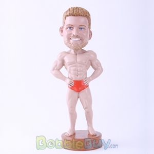 Picture of Muscle Man Hands on Hips Bobblehead