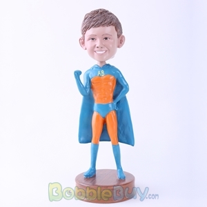 Picture of Orange Skin Superboy Bobblehead
