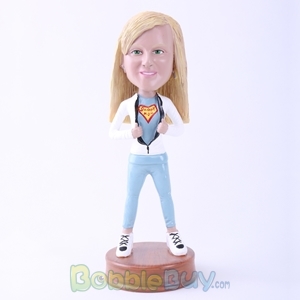 Picture of Ready to Be Super Mom Bobblehead
