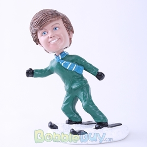 Picture of Skiing Man Bobblehead