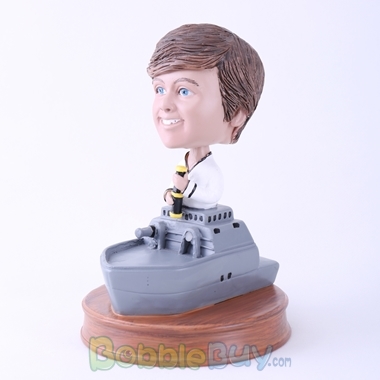 Picture of Warship Captain Bobblehead