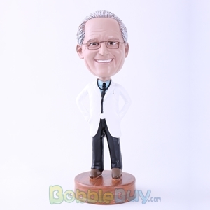 Picture of White Uniform Doctor Bobblehead