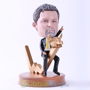 Picture of Winning Financial Man Bobblehead