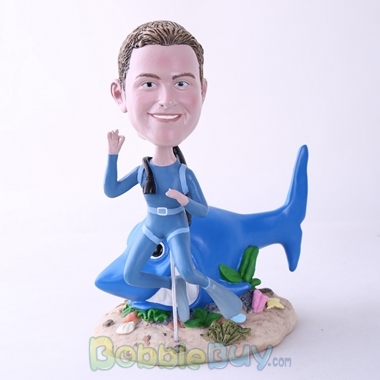 Picture of Scuba Diving Man Bobblehead