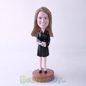 Picture of Female Graduate Bobblehead