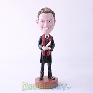 Picture of Male Graduate Bobblehead