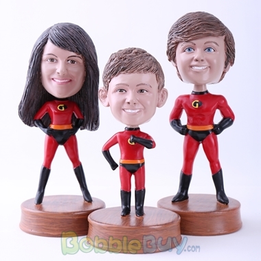 Picture of The Incredibles Family Bobblehead