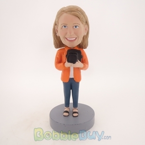 Picture of Black Hat Girl Bobblehead