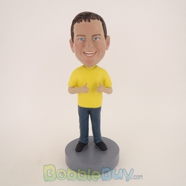 Picture of Big Boy Thumbs Up Happily Bobblehead