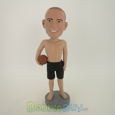 Picture of Basketball Man No Shirt Bobblehead