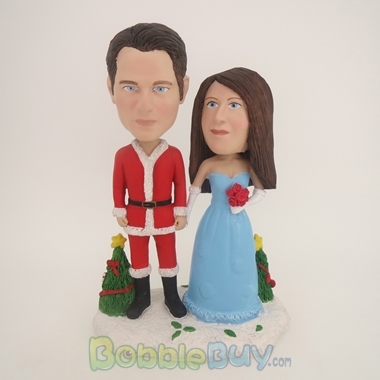Picture of Christmas Couple Bobblehead