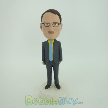 Picture of Business Man With Formal Style Bobblehead