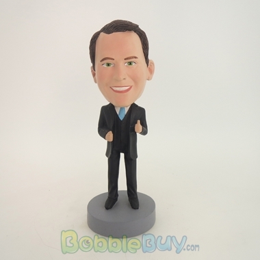 Picture of Business Man With Thumb Up Bobblehead