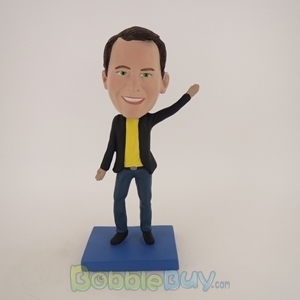 Picture of Casual Man Dancing Bobblehead