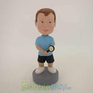 Picture of Boy Tennis Player Bobblehead