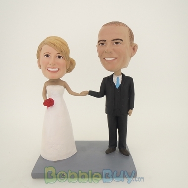 Picture of Hand In Hand Wedding Bobblehead