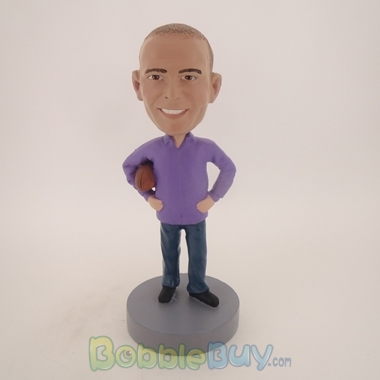Picture of Casual Football Fan Bobblehead