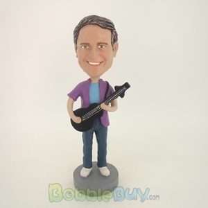 Picture of Casual Guitar Player Man Bobblehead