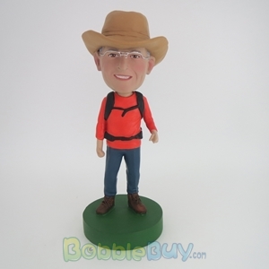 Picture of Cowboy With Backpack Bobblehead