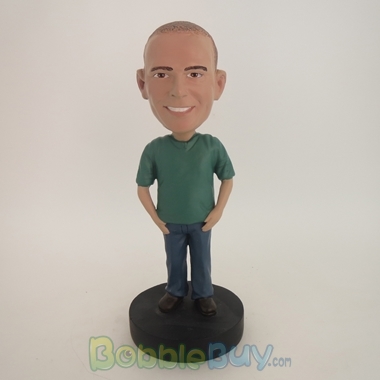 Picture of Casual Man In Neat Clothing Bobblehead