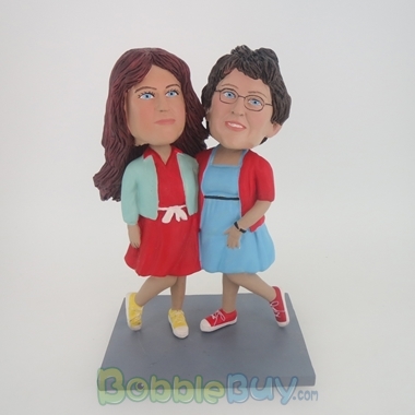 Picture of Plus Size Female Couple Bobblehead