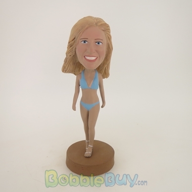 Picture of Blue Bikini Woman Bobblehead