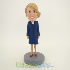 Picture of Blue Suit Woman Bobblehead