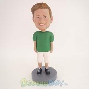 Picture of Casual Man Ready To Go Bobblehead