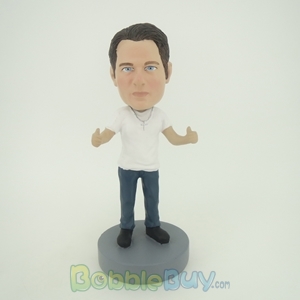 Picture of Casual Man Ready To Hug Bobblehead