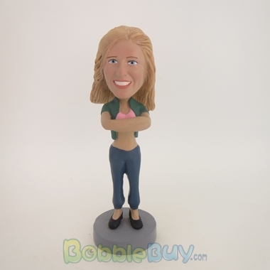 Picture of Cardigan Girl Bobblehead
