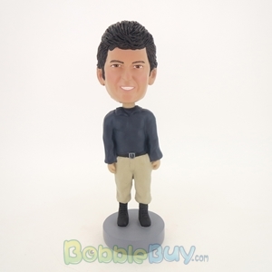 Picture of Man In Work Style Clothing Bobblehead