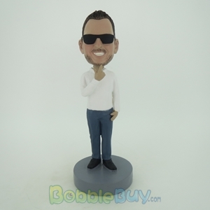 Picture of Cool Man With Sunglass Bobblehead
