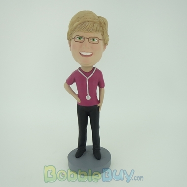 Picture of Female Doctor Bobblehead