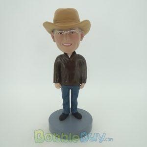 Picture of Cowboy With Glass Bobblehead