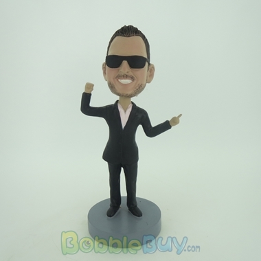 Picture of Cugar In Black Sunglass Bobblehead