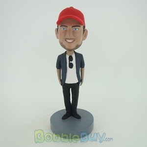 Picture of Cugar In Red Hat Bobblehead