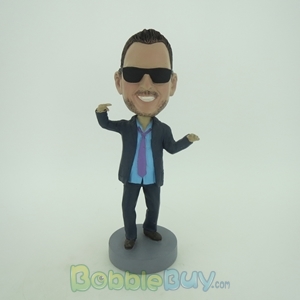 Picture of Cugar In Sunglass Joking Bobblehead