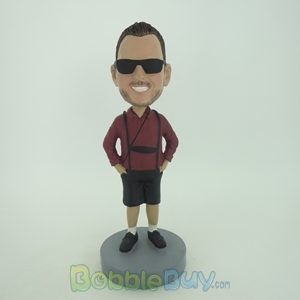 Picture of Cugar With Beard In Sunglass Bobblehead