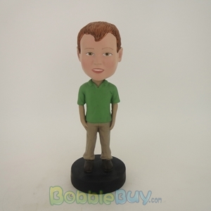 Picture of Lovely Kid In Green Bobblehead