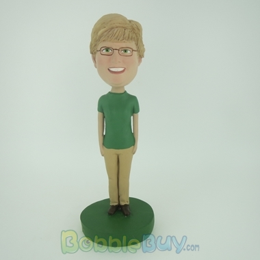 Picture of Green Sleeves Woman Bobblehead