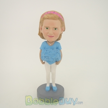Picture of Light Blue Clothes Girl Bobblehead