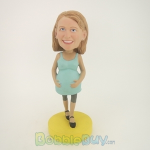 Picture of Pregnant Woman Bobblehead